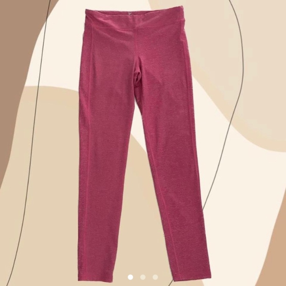 Pink Go-Dry Workout Leggings